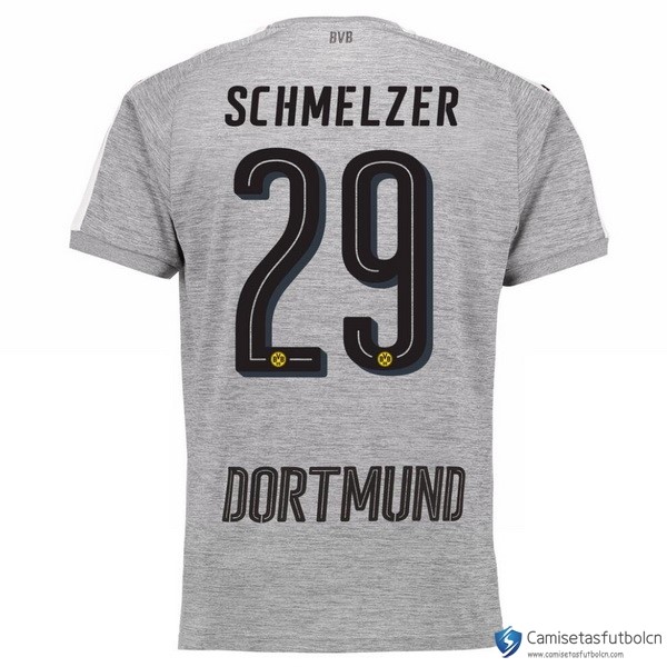 Camiseta Borussia Dortmund Tercera equipo Schmelzer 2017-18